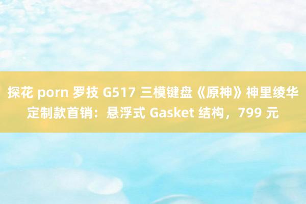 探花 porn 罗技 G517 三模键盘《原神》神里绫华定制款首销：悬浮式 Gasket 结构，799 元